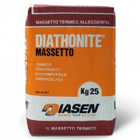 Diathonite massetto premiscelato Diasen termico e acustico (Sacco da 25 kg)