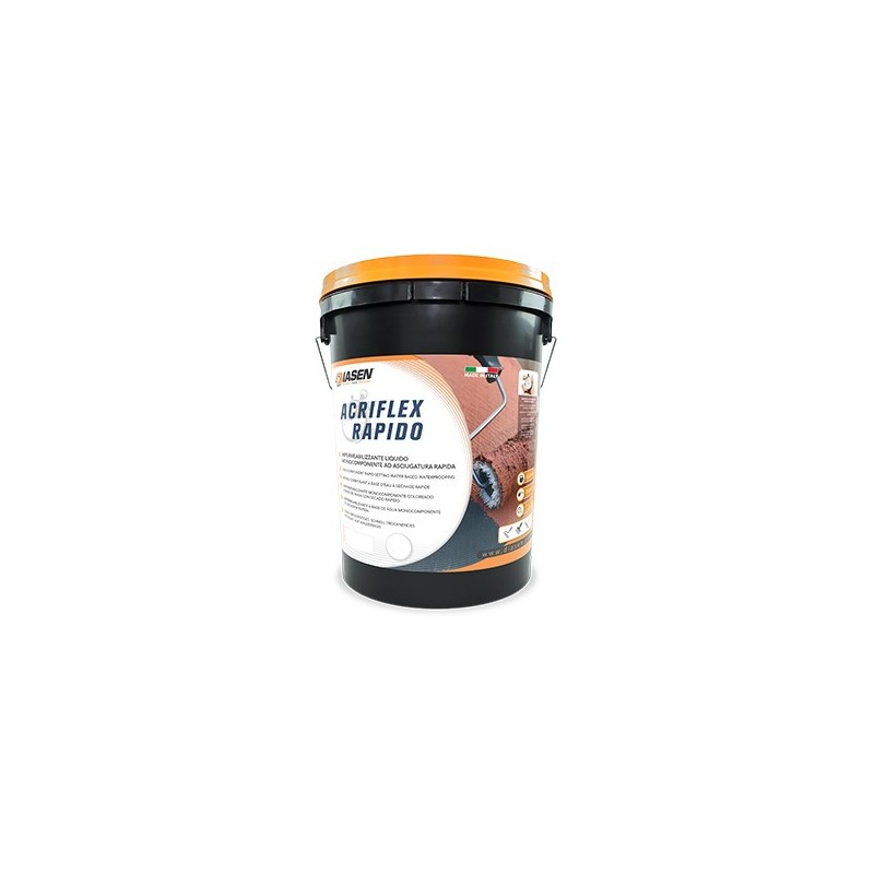 Impermeabilizzante Diasen Acriflex rapido (Secchio da 20 Kg)