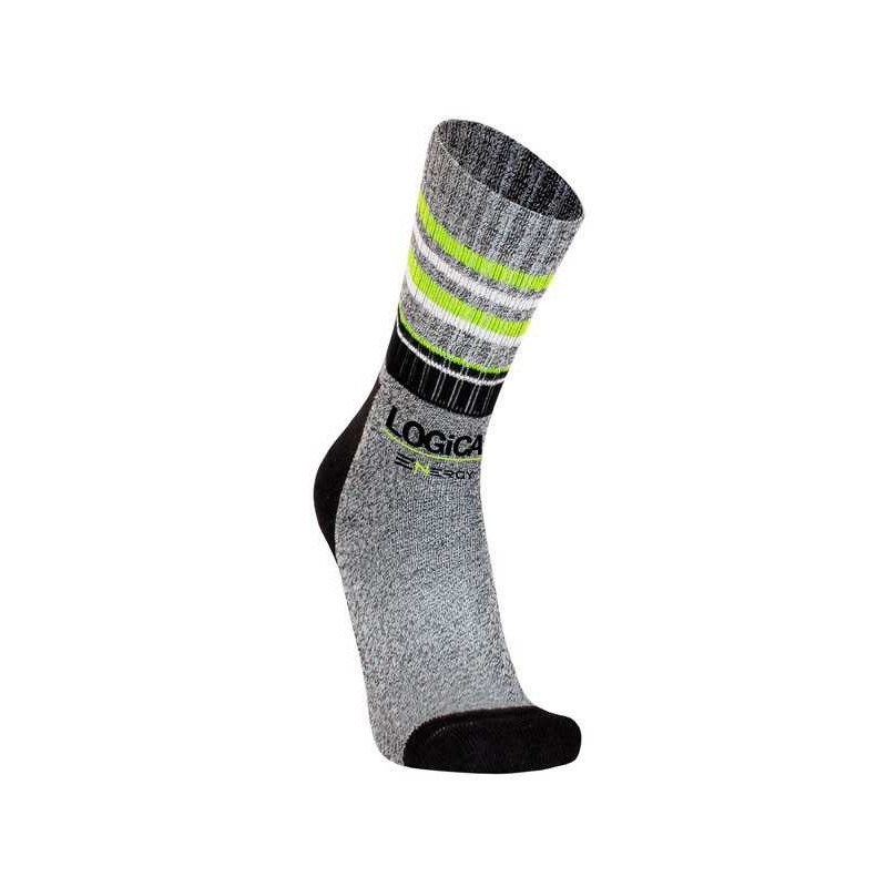 Calza lunga Logica Lime Taglia unica (Kit 3 paia) Logica - 1