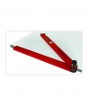 Goniometro a quadrante Metrica Quadranfix con bracci affiancati