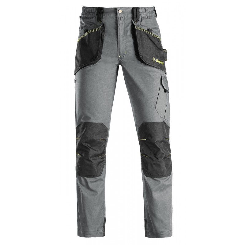 Pantalone Kapriol Slick grigio/nero Taglia M/L/XL/XXL Kapriol - 1