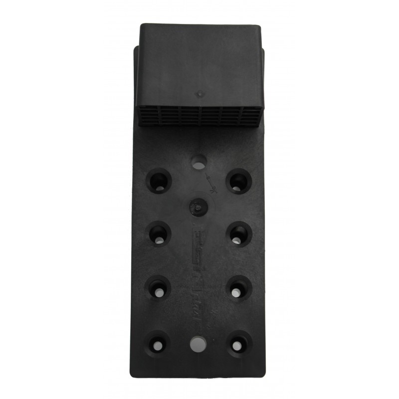 Supporto per montaggio cardini con tassello spessore 12 cm per cappotti termici