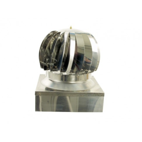 Aspiratore girevole Maggini in acciaio inox