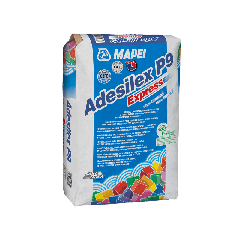 Adesivo cementizio Mapei Adesilex P9 Express (Sacco da 25 Kg)