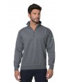 Felpa zip corta Logica Ambra 1/4/5/6 Taglia da S a XXXL