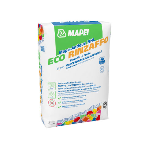 Eco malta Mapei Mape-Antique Nhl Eco Rinzaffo (Sacco da 20 Kg)