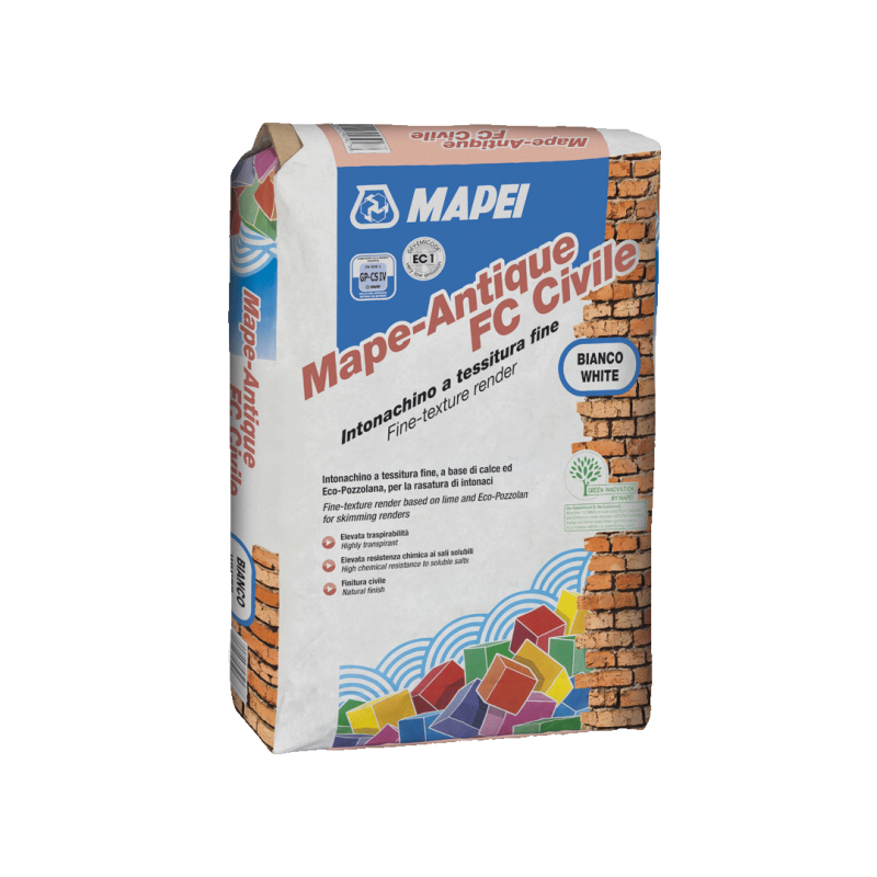 Malta da rasatura Mapei Mape-Antique Fc Civile (Sacco da 25 Kg)