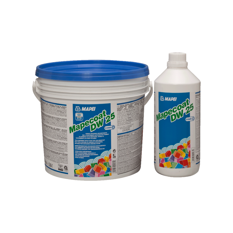 Vernice Mapei Mapecoat Dw 25 (Kit da 5 Kg)