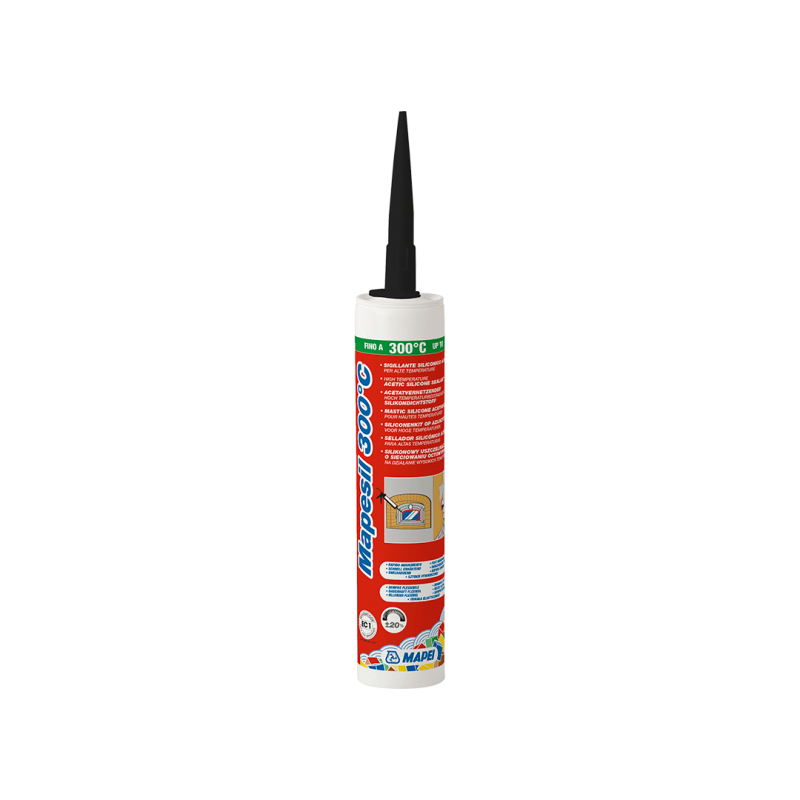 Sigillante Mapei Mapesil 300°C (Scatole da 12 cartucce da 300 ml)