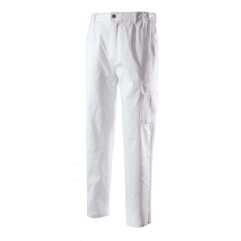 Pantalone Logica 9030 Bianco/Grigio/Blu Taglia da S a XXXL
