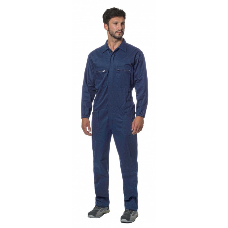 Tuta Logica 9070 Blu/Verde/Bianco Taglia da S a XXXL