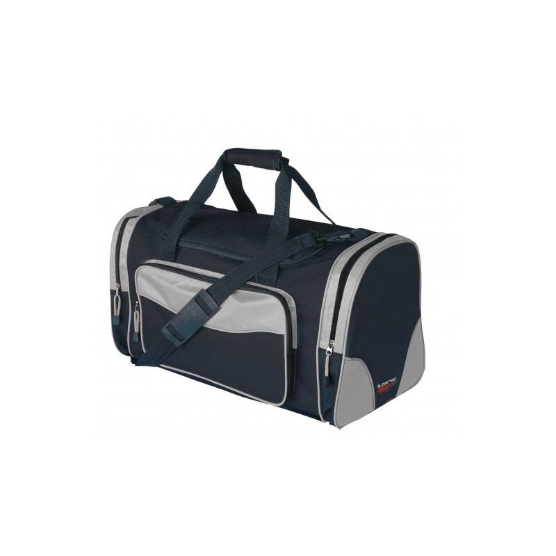 Borsone sport nylon Logica Voyager 2 con tasche 54x33x30 cm