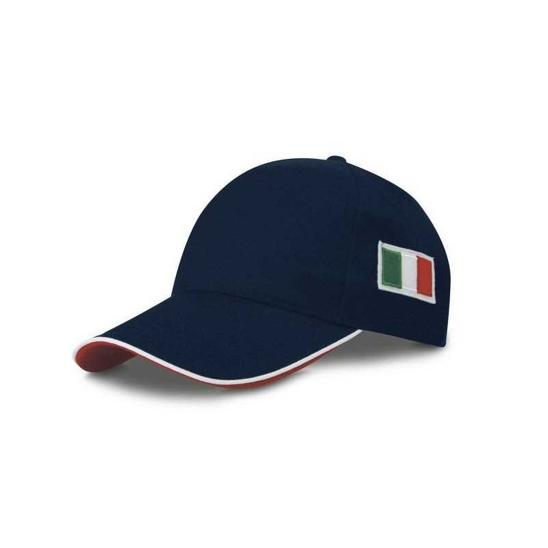 Cappello Logica K18144 BL/R/G/B/NY/GR Taglia Unica