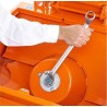 smontaggio ruota a celle Intonacatrice Knauf PFT G4 FC-230V