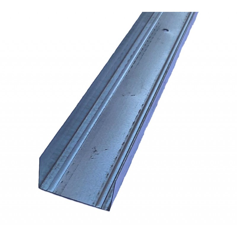 Guida a U 40x100 mm lunghezza 4 mt