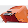 Dettaglio del cofano del compressore dell'impianto pneumatico per silos SILOMAT trailer 105 Knauf PFT 400V 3 fasi