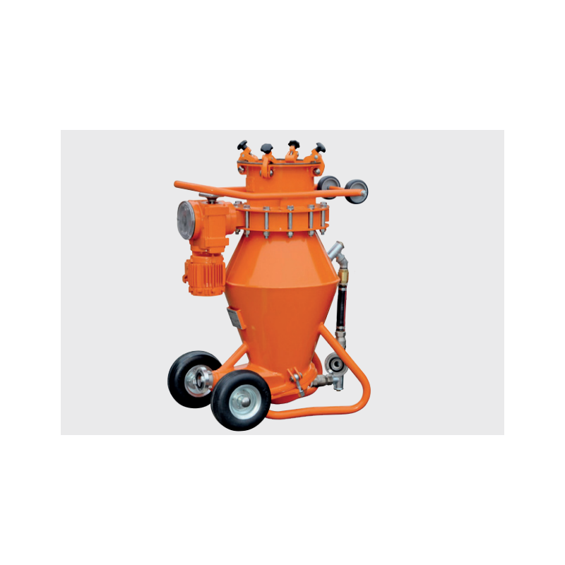 Convogliatore dell'impianto pneumatico per silos SILOMAT trailer 105 Knauf PFT 400V 3 fasi