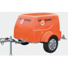 Compressore a cofano chiuso dell'impianto pneumatico per silos SILOMAT trailer 105 Knauf PFT 400V 3 fasi