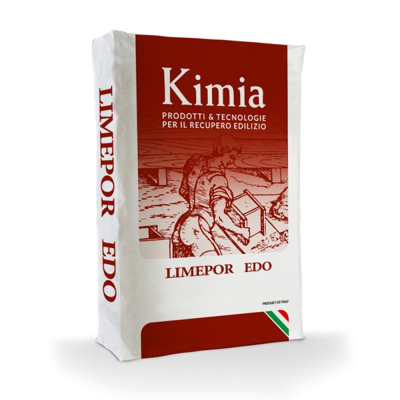 Malta rasante Limepor Edo Kimia (Sacco da 25 kg)