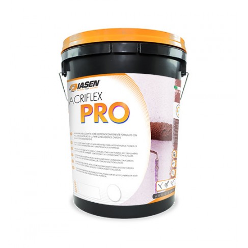 Impermeabilizzante Diasen Acriflex Pro grigio e bianco (secchio 20 kg) Diasen - 1