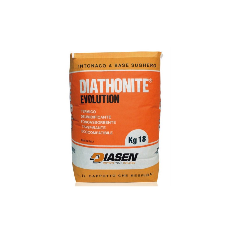 Intonaco premiscelato Diasen Diathonite Evolution (sacco 18 kg) Diasen - 1