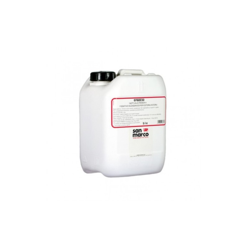 Additivo di aggancio San Marco Neptunus per intonaci deumidificanti (Tanica da 5 Lt) San Marco - 1