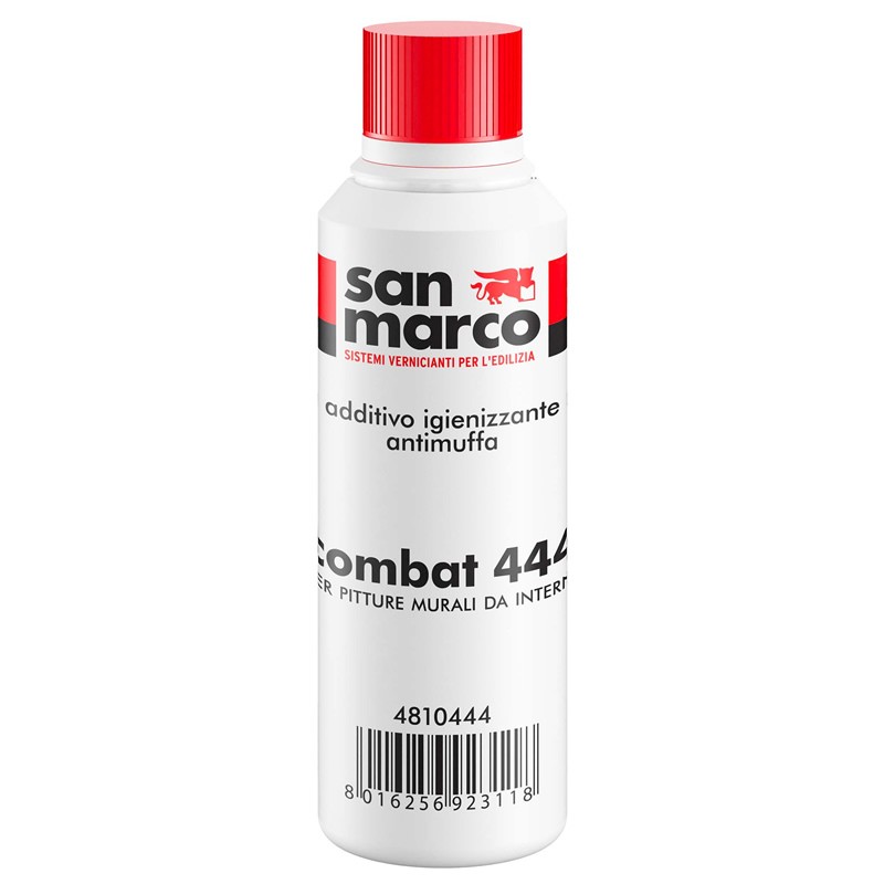 Additivo igienizzante antimuffa Combat 444 San Marco per interni (Confezione da 0,25 Litri) San Marco - 1