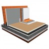 Pannello Stiferite GT 100 600X1200 mm spessore 10 cm (1 confezione 4,32 mq) Stiferite - 10