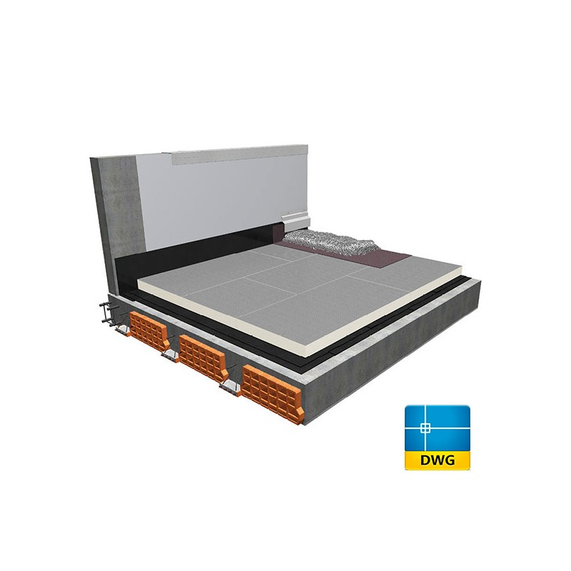 Pannello Stiferite GTE 100 600X1200 mm spessore 10 cm (1 confezione 4,32 mq) Stiferite - 8