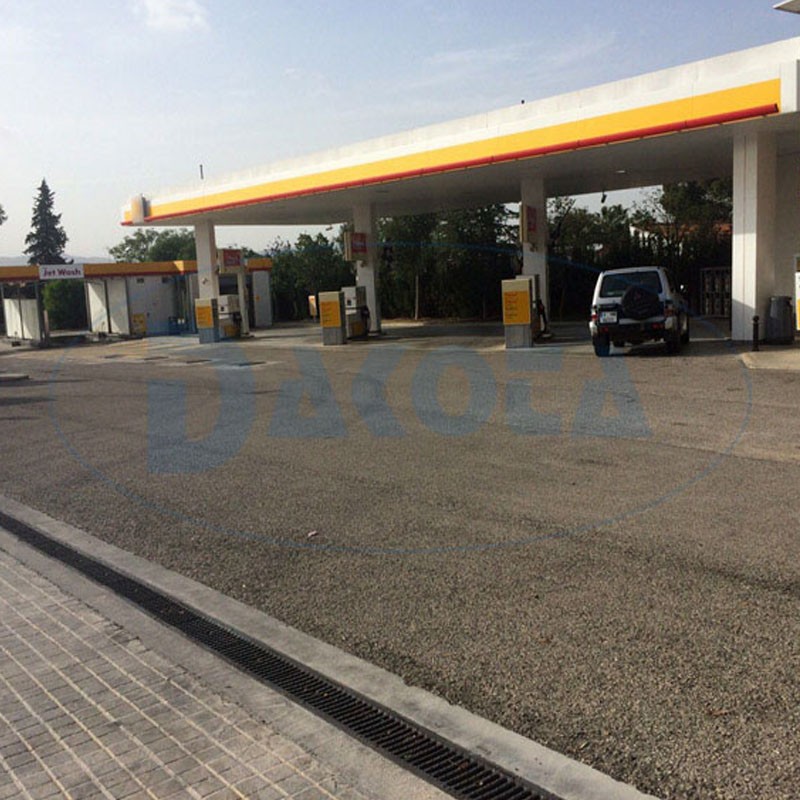 Canaletta di scolo Dakota Taurus 1mt 130x40 per acque meteoriche e liquidi Dakota - 3