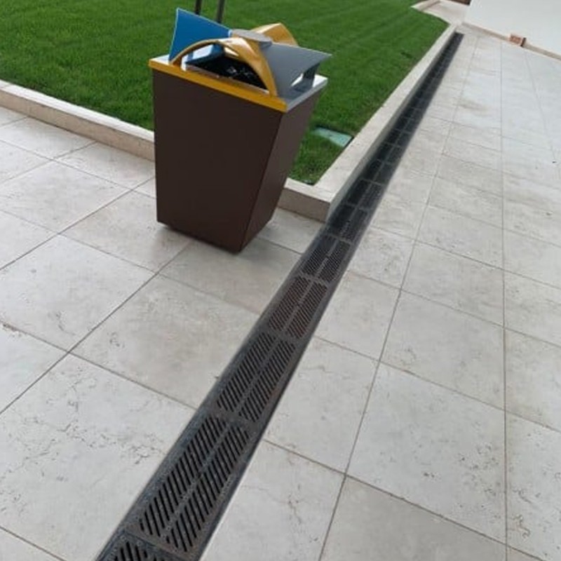 Canaletta di scolo Dakota Taurus 1mt 200x75 per acque meteoriche e liquidi Dakota - 4