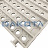 Griglia pedonale Dakota 0,5mt per canalette piscine Taurus 200 in polipropilene Dakota - 2
