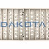 Griglia pedonale Dakota 0,5mt per canalette piscine Taurus 200 in polipropilene Dakota - 3