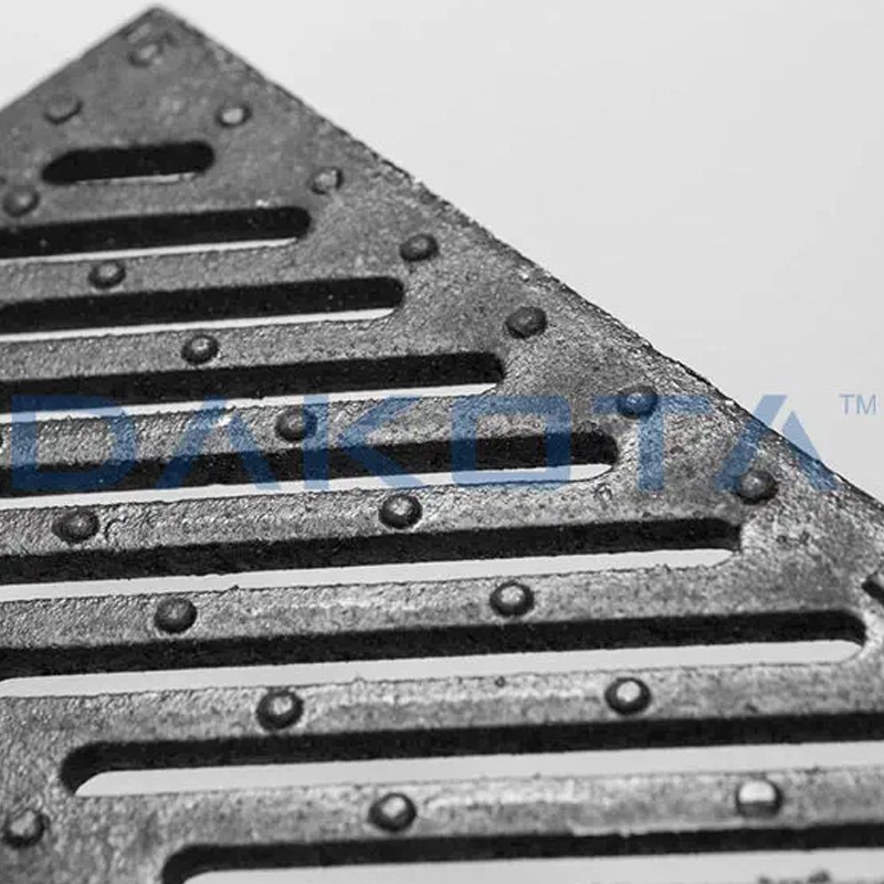 Griglia in ghisa antitacco B125 Dakota 0,5mt per canalette di scolo Taurus 200 Dakota - 4