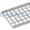 Griglia in acciaio zincato C250 Dakota 1mt 33x33 per canalette di scolo Taurus 130 Dakota - 6