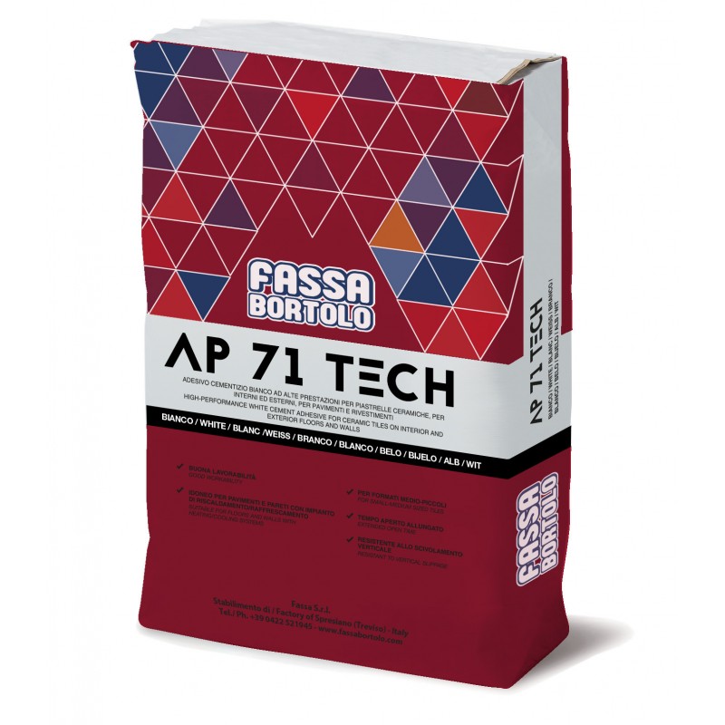 Colla Fassa AP 71 TECH (Sacco da 25 Kg) Fassa Bortolo - 1