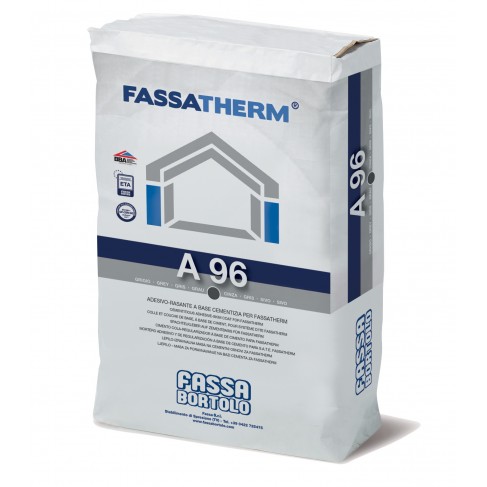 Collante rasante Fassa A96 bianco o grigio (Sacco da 25 Kg) Fassa Bortolo - 1