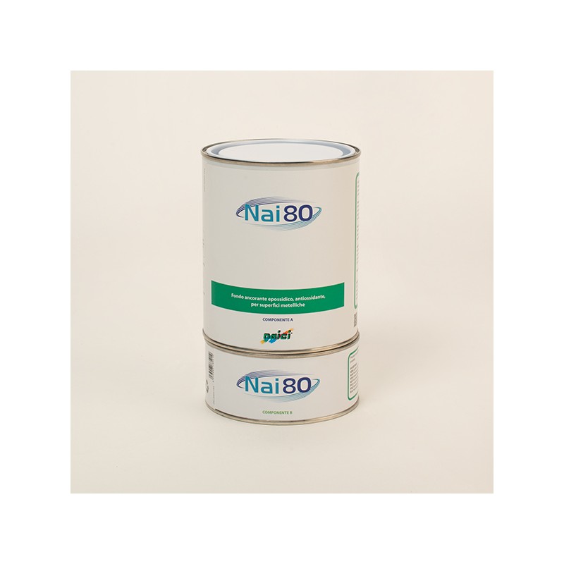 Fondo ancorante Naici Nai 80 (Confezione da 1, 5, 10 Kg)