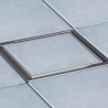 Chiusino sifonato Dakota con telaio per mattonelle, 115x115mm Dakota - 3