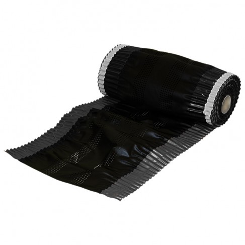 Sottocolmo Dakota in PP alluminio nero, rotolo 390mmx5metri Dakota - 1