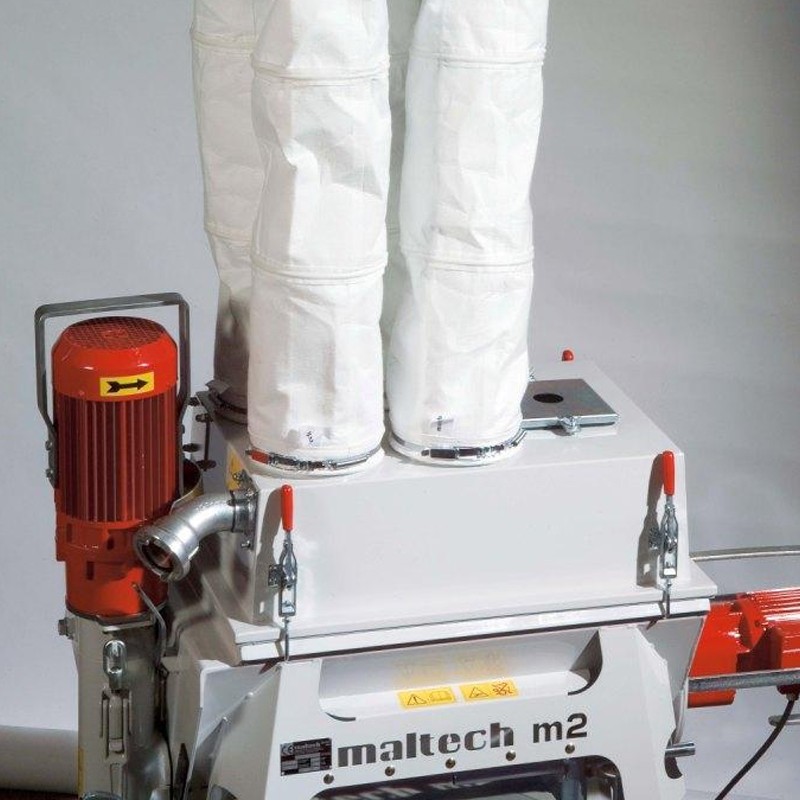 Intonacatrice trifase Maltech M2 per intonaci premiscelati, 5,5kW 400V MALTECH - 5