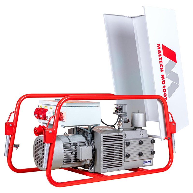 Impianto pneumatico Maltech MD100T per il trasporto di malta ed intonaco, 5,5 kW MALTECH - 3
