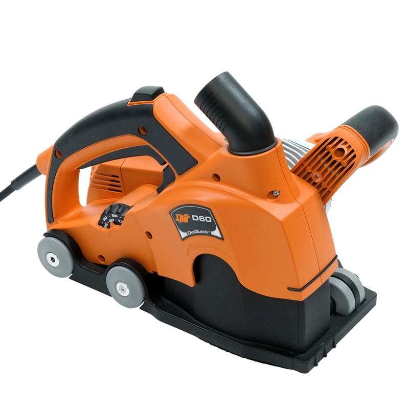 Scanalatrice a filo Spit D60 per taglio con dischi da 140mm, 1600W Spit - 2
