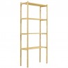 Scaffalatura Dakota Slim 4 ripiani in legno di abete bianco, 800x1700x300mm Dakota - 1