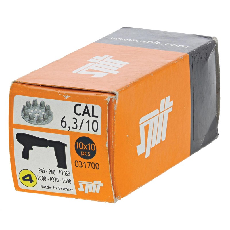 Cariche propulsive Spit 6,3/10 per chiodatrici a polvere (100pz) Spit - 4
