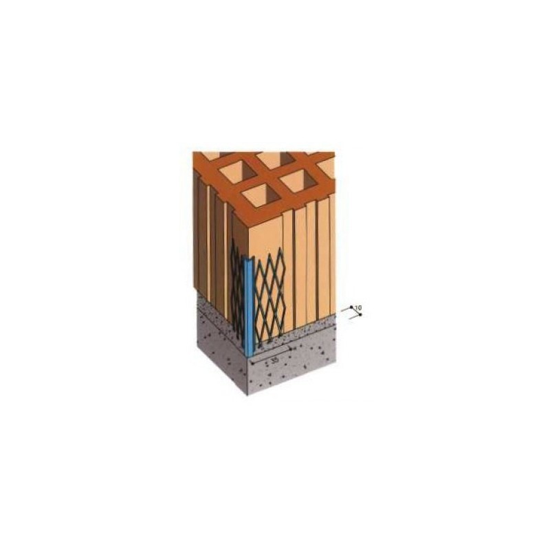 Paraspigoli Edilferro da intonaco (2,8 ml a pezzo) Edilferro - 2