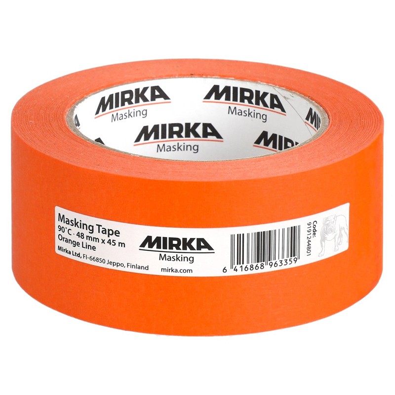 Nastro per mascheratura Mirka 90C Orange Line 48mmx45m (18pz) Mirka - 1
