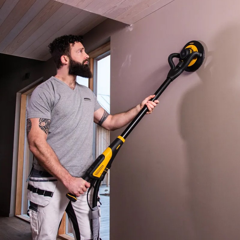 Levigatrice per cartongesso Mirka Miro 955 con platorello 225mm, 550W Mirka - 9