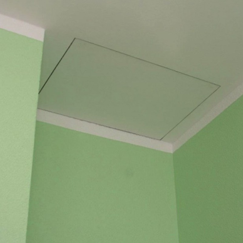 Botole d'ispezione FF Systems F1 per soffitti e pareti interne in cartongesso, lastra idro 12,5 mm (2pz) FF Systems - 4