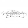 Botole d'ispezione FF Systems F2 800mm per soffitti/pareti in cartongesso, lastra idro 12,5mm(2pz) FF Systems - 6
